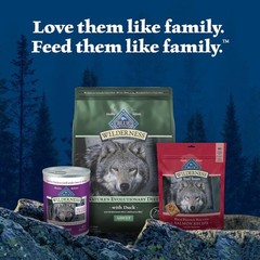 Blue Buffalo Wilderness Natural High-Protein Dry Food for Adult Dogs,with Wholes