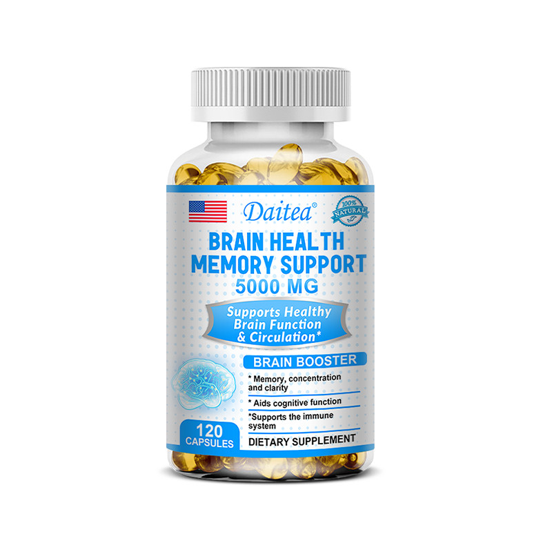 BRAIN supplements 5000 mg – memory Enhancer Capsules for Cognition and Focus