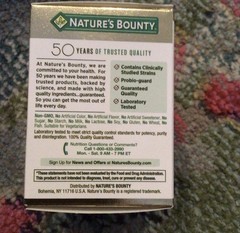 Nature’s Bounty Ultra 10 Probiotic Strength 30caps 20 billion Exp 2027+