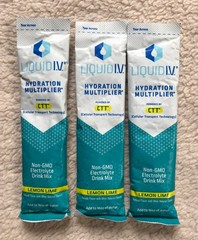 Liquid IV Hydration Multiplier Electrolyte Drink Packets 5 Different Flavors