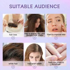 WEEM Hair Skin and Nails Gummies – Supports Healthy Hair – Vegan biotin Vitamins