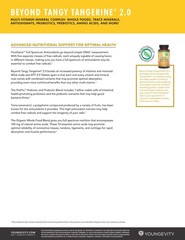 Youngevity Dr. Wallach Beyond Tangy Tangerine BTT 2.0 Tablets