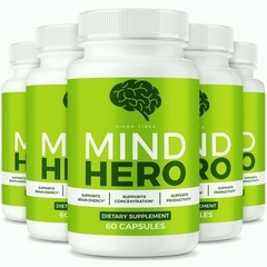 (5 Pack) Mind Hero Brain Supplement – MindHero Brain Health and Memory Support