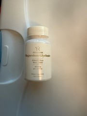 YYURAURB Magnesium Glycinate 1000mg 60 Capsules Gluten-Free Non-GMO Vegetarian