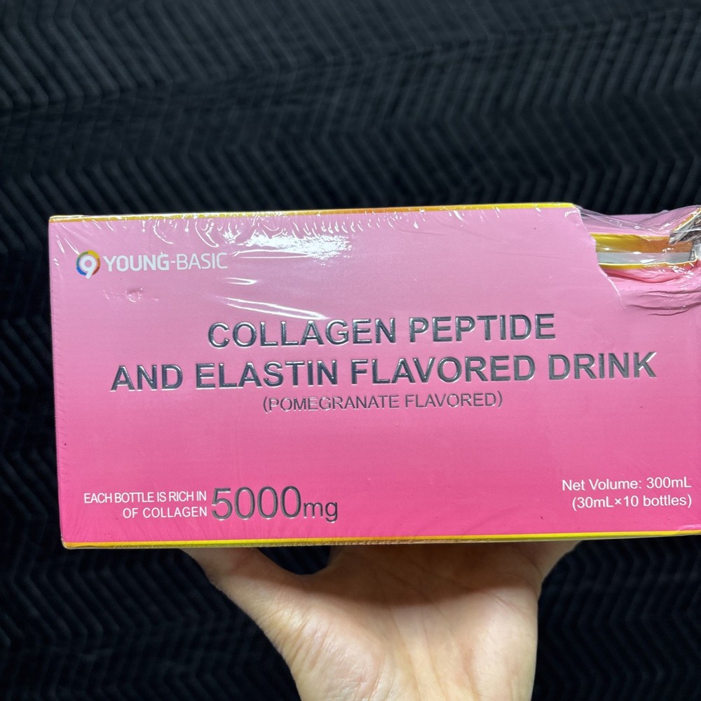 Young Basic Collagen Peptide Elastin Pomegranate Flavor (DAMAGED BOX DISCOUNT!)