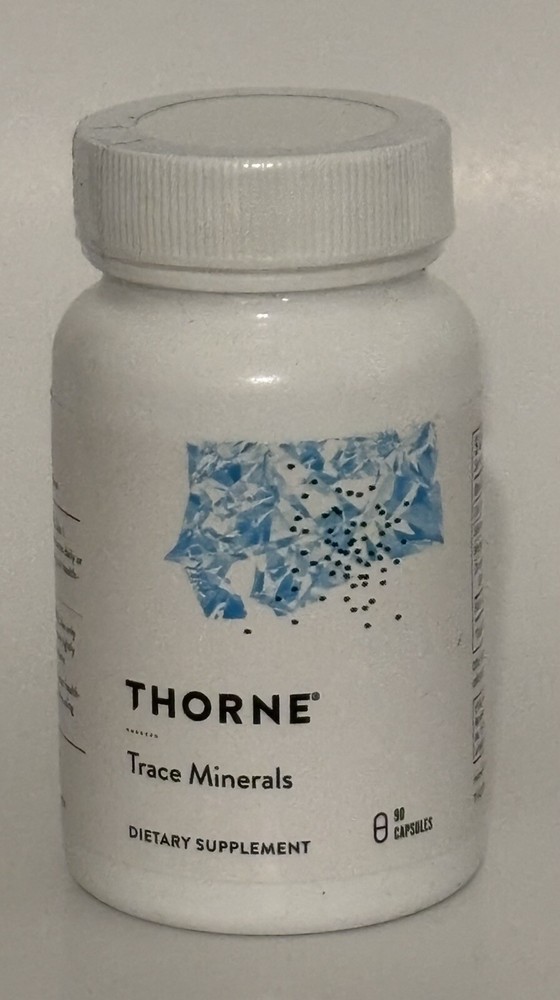 3 Pack- Thorne Trace Minerals- 90 Capsules Per Bottle- Total 270
