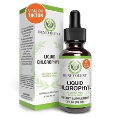 oz NEW Benevolent Nourishment Fluid Chlorophyll Herbal Supplement 2