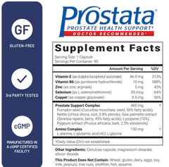 New U.S. Doctors’ Clinical PROSTATA – Lot of (4) 90 capsules – $120 Retail