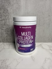 Vitauthority Multi Collagen Peptides Plus Collagen Powder – Unflavored- 40 serv