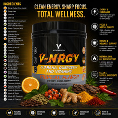 V-NRGY by Vitalhealth. (Natural Energy) Free Shipping