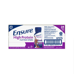 Ensure High Protein Nutrition Shake Milk Chocolate 8 floz 24 Pack Ready to Drink