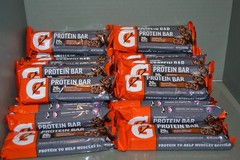 (36) Gatorade Whey Protein Recovery Bars, Chocolate Chip, 2.8 oz, 20 g, BB 08/26