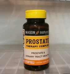 Mason Natural Prostate Therapy Complex 60 Softgels Saw Palmetto Zinc NEW Sealed