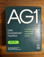 Open Box-AG1 Athletic Greens 40 x 12g Sealed Nutrition Packets expired-still OK