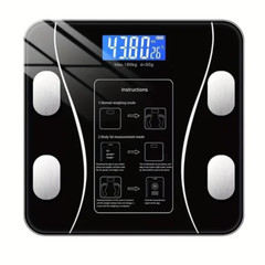 Digital body weight bathroom scale with step-on technology, 400 pounds