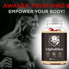 NEW Alpha Bites Gummies AlphaBites Max Performance Gummy (1 Month Supply)1-3PCS