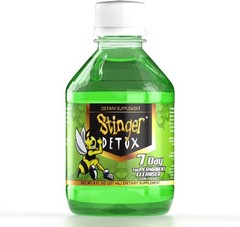 7-Day All-Natural Detox Drink – Lime Flavor – 8 FL OZ for Whole Body Cleanse