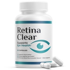Retina Clear Vision Support Supplement Eye Health Formula with Lutein Zeaxant US