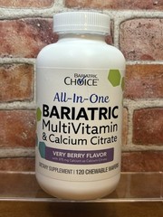 All-in-One Bariatric MultiVitamin with Calcium Citrate, Very Berry Flavor