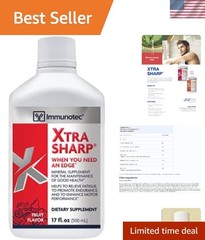 Natural Xtra-Sharp Fruit Flavor – 16 oz Liquid Energy & Wellness Supplement