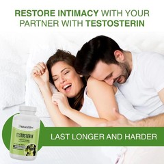 NaturalSlim Testosterin Men’s Multivitamins Testosterone Booster 180 capsules
