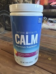 Natural Vitality Calm Anti Stress Drink, Mix Raspberry Lemon – 16oz Exp 05/2027