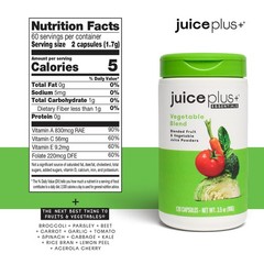 JuicePlus+ Fruit, Vegetable & Berry Blend – 60 servings – Expires 10/26