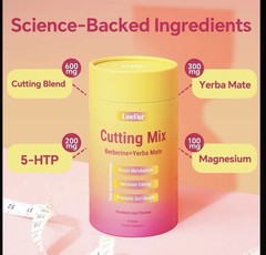 30 Sticks LeeFar Cutting Drink Mix – Berberine, Chromium, FOS, Yerba Mate