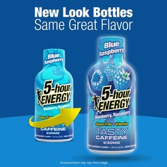 5-hour ENERGY Shot Extra Strength Blue Raspberry Energy Drinks 1.93 fl oz 15ct