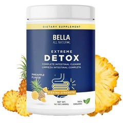 NEW Bella All Natural Extreme Detox Powder (Pineapple)