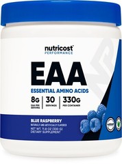 Nutricost EAA Powder 30 Servings (Blue Raspberry) – Essential Amino Acids
