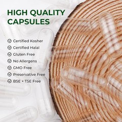 Size 00 Clear Empty Vegan Capsules Vegetarian Veggie Capsules Pills Caps HPMC