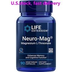 Neuro-Mag Magnesium L-Threonate from 2000 mg Magtein – Life Extension 90caps