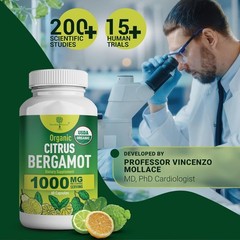 Cardiologist Formulated Citrus Bergamot 1000mg 60 Caps