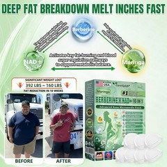 CareUplift Berberine Moringa Metabolic Patch | Nano Microneedle | 7-Day Results