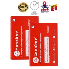3 Pack Z.anskar Joint Support Supplement 60 Tablets