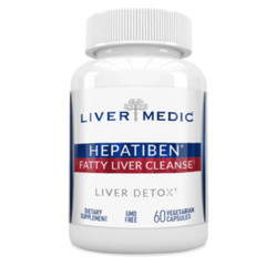 Lot Of 2 Liver Medic Hepatiben – Liver Detox Cleanse Expires 03/27 GP