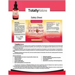 Raspberry Ketone Weight Management & Guarana Seed Metabolism Support Supplement