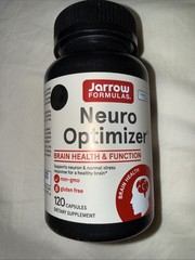 Jarrow Formulas Neuro Optimizer 120 Caps Brain health and function Best by FRESH