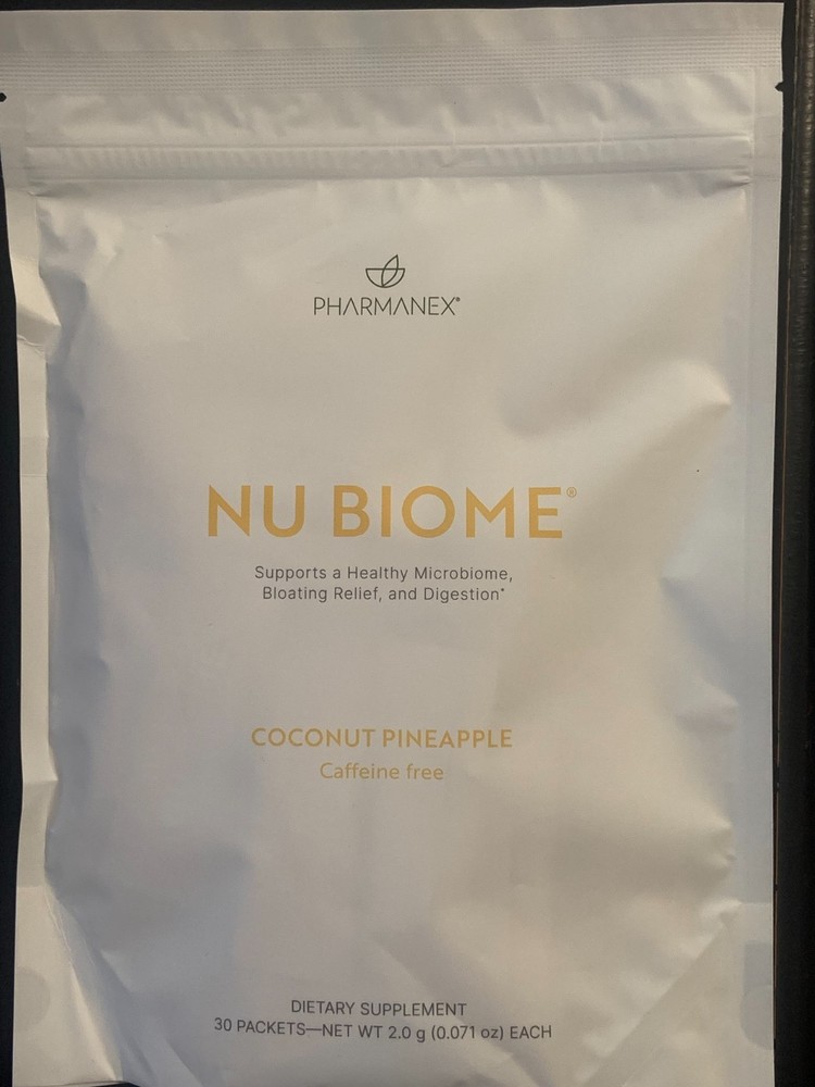 Nu Skin Pharmanex Nu Biome® Coconut Pineapple Caffeine Free Gut Health Exp 01/28