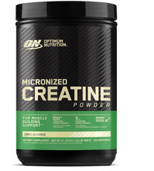Optimum Nutrition Creatine Monohydrate Powder 120 Servings Unflavored 600g