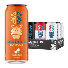 Gorilla Mind Energy Drink | Unmatched Energy · Amplified Focus | NAcetylLTyro…