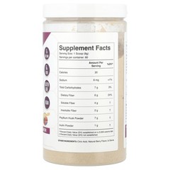 Don Colbert M.D. Fiber Zone, Natural Lemon Lime , 19 oz (540 g)