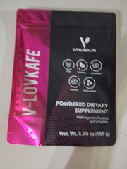 Vital Health V-LOVKAFE Gourmet Dark Roast Coffee with L-Arginine 5.3 oz