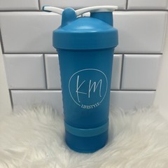 450 ml Protein Supplement Shaker Bottle + Pill Tray and Two Compartments