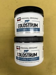 2 New Force Factor Pimal Origins Colostrum – 30 Servings Each Can Exp. 05/2026