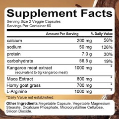 NEW ZEALAND KANGAROO ESSENCE SOFTGEL-Improve Sexual Performance Energy Support