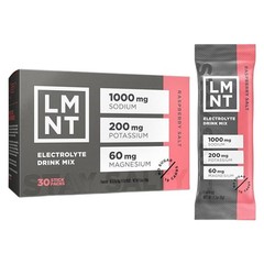LMNT Electrolytes: 30-Pack Raspberry Salt | Grapefruit | ZERO-Sugar | NEW | Keto