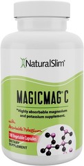 NaturalSlim Potassium Magnesium Supplement 100 Capsules 100 Count (Pack of 1)