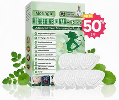 Moringa Berberine 10-in-1 Advanced Nano Microneedle Patch (7pcs/box)